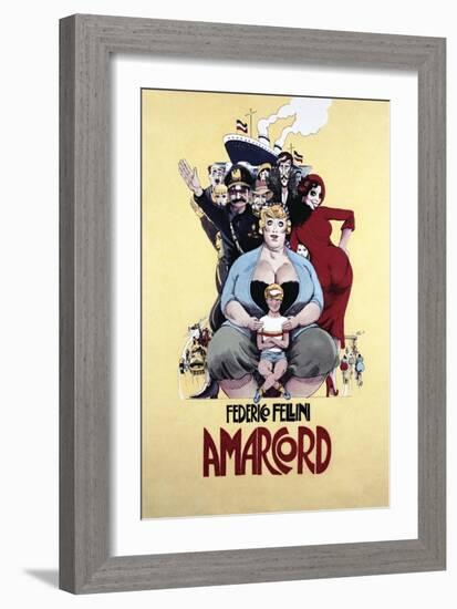 Amarcord, 1973-null-Framed Giclee Print