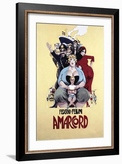 Amarcord, 1973-null-Framed Giclee Print