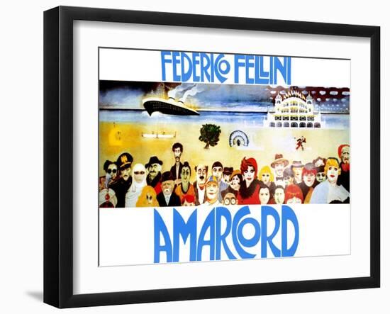 Amarcord, 1973-null-Framed Art Print