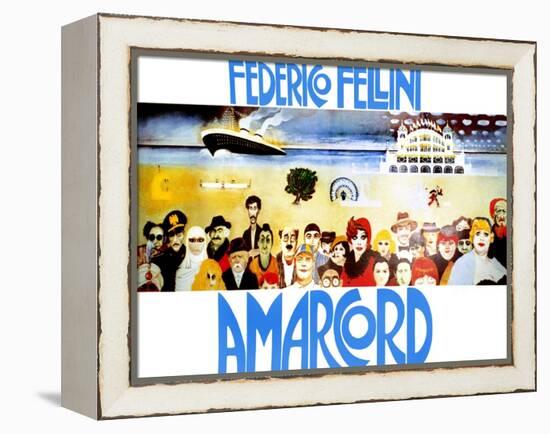Amarcord, 1973-null-Framed Stretched Canvas