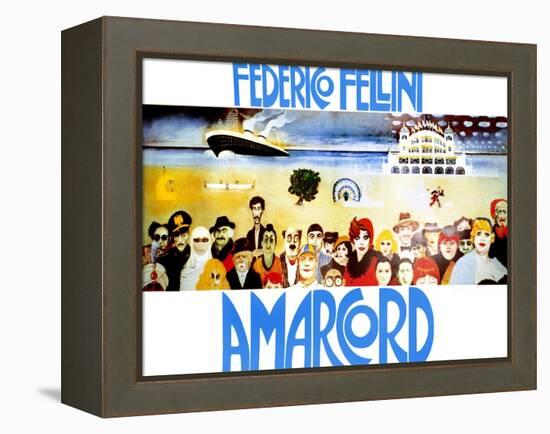 Amarcord, 1973-null-Framed Stretched Canvas