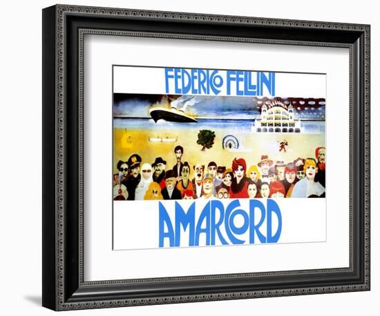 Amarcord, 1973-null-Framed Premium Giclee Print