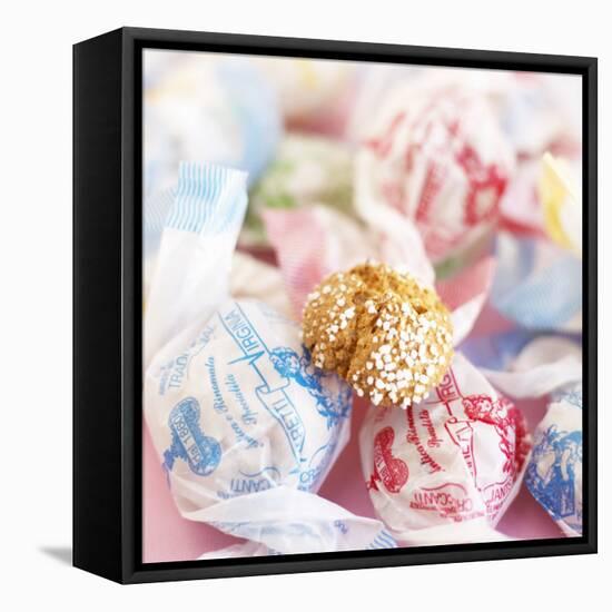 Amaretti with Wrappers-Jo Kirchherr-Framed Premier Image Canvas