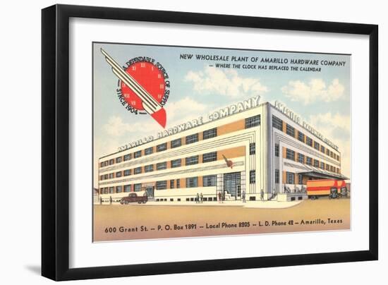 Amarillo Hardware Company-null-Framed Art Print