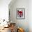 Amaryllis by Snow Window-Christopher Ryland-Framed Giclee Print displayed on a wall