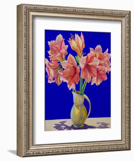 Amaryllis in a Jug, 2007-Christopher Ryland-Framed Giclee Print