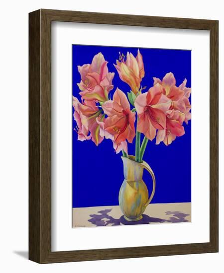 Amaryllis in a Jug, 2007-Christopher Ryland-Framed Giclee Print