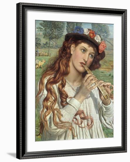 Amaryllis' or 'The Shepherdess', c.1884-William Holman Hunt-Framed Giclee Print