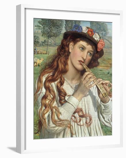 Amaryllis' or 'The Shepherdess', c.1884-William Holman Hunt-Framed Giclee Print