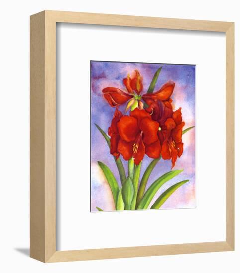 Amaryllis-Jane Edwards-Framed Art Print