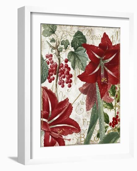 Amaryllis-Color Bakery-Framed Giclee Print