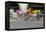 Amateur Men Bicyclists competing in the Garrett Lemire Memorial Grand Prix National Racing Circu...-null-Framed Premier Image Canvas