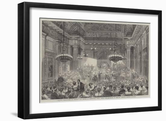 Amateur Performance by Nobility and Gentry at Freemasons' Hall-null-Framed Giclee Print