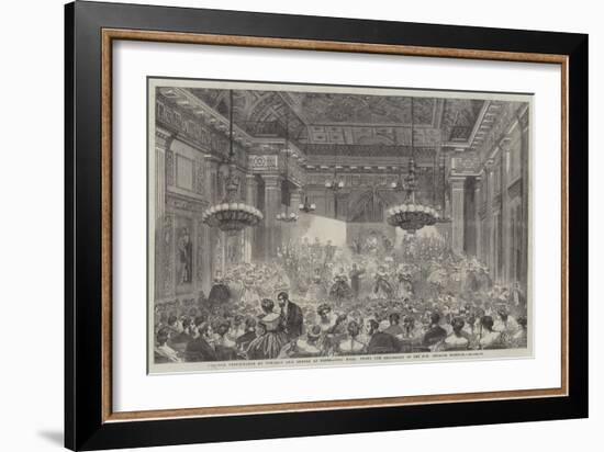 Amateur Performance by Nobility and Gentry at Freemasons' Hall-null-Framed Giclee Print