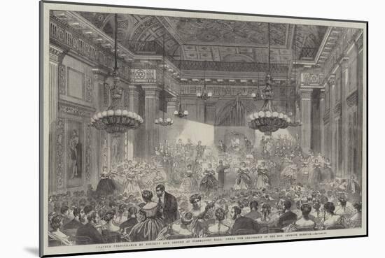 Amateur Performance by Nobility and Gentry at Freemasons' Hall-null-Mounted Giclee Print