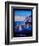 Amazing Amalfi Coast At Sunset - Retro Poster II-Markus Bleichner-Framed Art Print