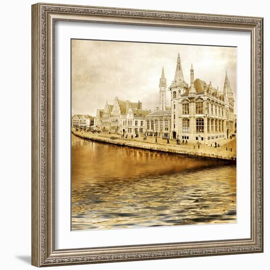 Amazing Belgium - Artistic Toned Picture-Maugli-l-Framed Art Print