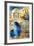 Amazing Santorini - Artwork In Painting Style-Maugli-l-Framed Art Print