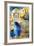 Amazing Santorini - Artwork In Painting Style-Maugli-l-Framed Art Print