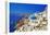 Amazing Santorini - Travel In Greek Islands Series-Maugli-l-Framed Stretched Canvas