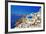 Amazing Santorini - Travel In Greek Islands Series-Maugli-l-Framed Premium Giclee Print