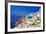 Amazing Santorini - Travel In Greek Islands Series-Maugli-l-Framed Premium Giclee Print