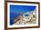 Amazing Santorini - Travel In Greek Islands Series-Maugli-l-Framed Premium Giclee Print