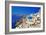 Amazing Santorini - Travel In Greek Islands Series-Maugli-l-Framed Art Print