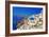 Amazing Santorini - Travel In Greek Islands Series-Maugli-l-Framed Art Print