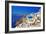 Amazing Santorini - Travel In Greek Islands Series-Maugli-l-Framed Art Print