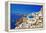 Amazing Santorini - Travel In Greek Islands Series-Maugli-l-Framed Stretched Canvas