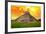 Amazing Sky over Kukulkan Pyramid in Chichen Itza, Mexico-Patryk Kosmider-Framed Photographic Print