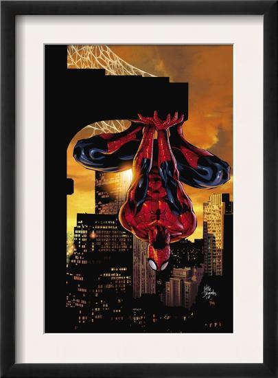Amazing Spider-Man Family #2 Cover: Spider-Man-Mike Deodato Jr.-Framed Art Print