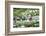 Amazing Tilt Shift Effect View of Rice Terraces Fields and Village Houses in Ifugao Province Mounta-Perfect Lazybones-Framed Photographic Print