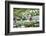 Amazing Tilt Shift Effect View of Rice Terraces Fields and Village Houses in Ifugao Province Mounta-Perfect Lazybones-Framed Photographic Print