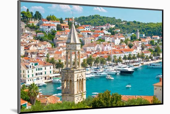 Amazing Town of Hvar Harbor-xbrchx-Mounted Photographic Print