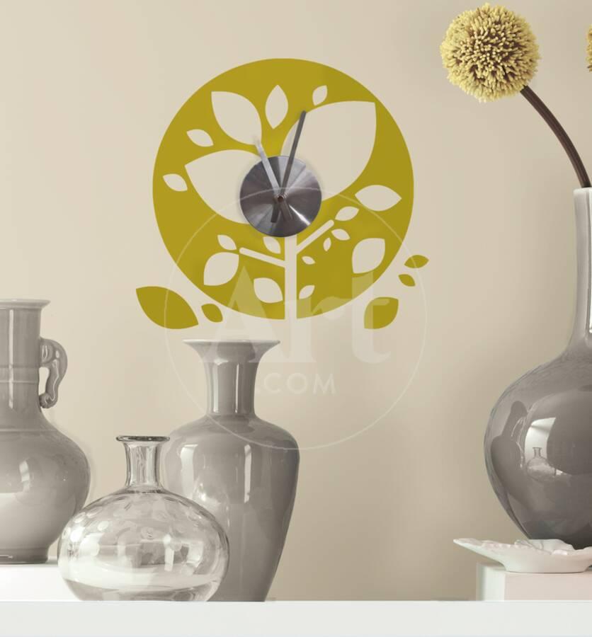 Forest Wall Clock Decal By Art Com