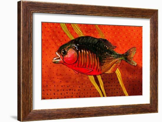 Amazon Piranha-John Newcomb-Framed Giclee Print