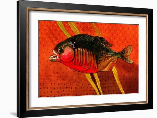 Amazon Piranha-John Newcomb-Framed Giclee Print