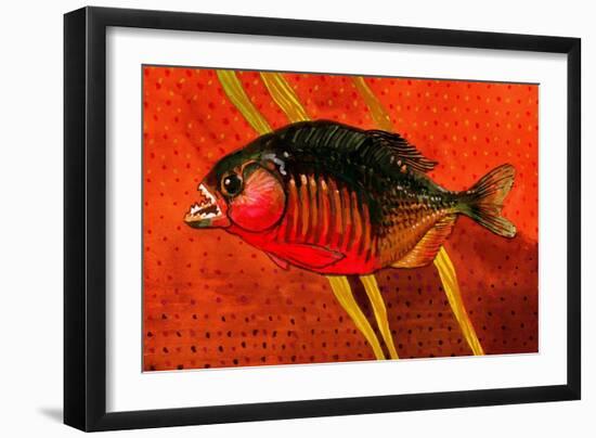 Amazon Piranha-John Newcomb-Framed Giclee Print