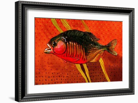 Amazon Piranha-John Newcomb-Framed Giclee Print
