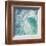 Amazonite Waves-Margaret Juul-Framed Art Print