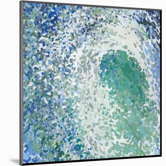 Amazonite Waves-Margaret Juul-Mounted Art Print