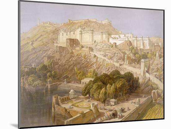 Ambair, from 'India Ancient and Modern', 1867 (Colour Litho)-William 'Crimea' Simpson-Mounted Giclee Print