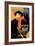 Ambassadeurs: Aristide Bruant dans Son Cabaret-Henri de Toulouse-Lautrec-Framed Art Print