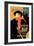 Ambassadeurs: Aristide Bruant dans Son Cabaret-Henri de Toulouse-Lautrec-Framed Art Print