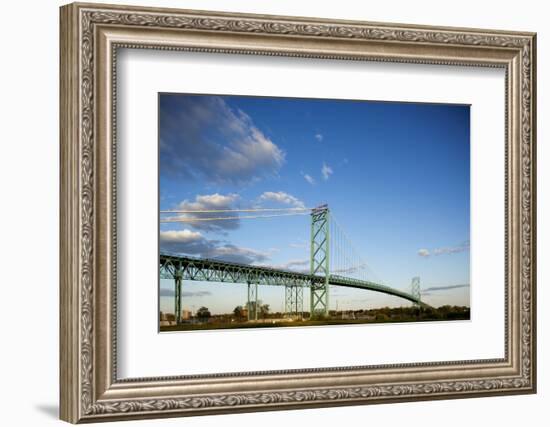 Ambassador Bridge, Detroit, Michigan-Paul Souders-Framed Photographic Print