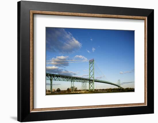 Ambassador Bridge, Detroit, Michigan-Paul Souders-Framed Photographic Print