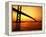 Ambassador Bridge, U.S.A.-Greg Johnston-Framed Premier Image Canvas