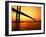 Ambassador Bridge, U.S.A.-Greg Johnston-Framed Photographic Print